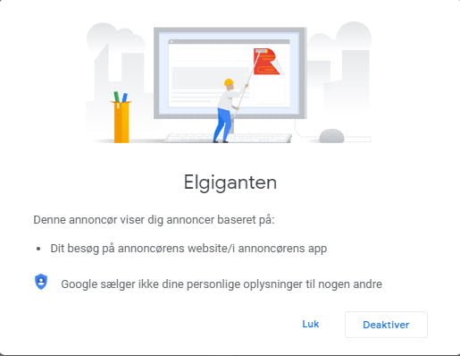 Hvad ved Google om mig hos Elgiganten?