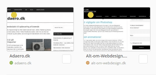 ManageWP Orion: Grøn Globus -Alt ok, orange globus - du skal opdatere!